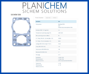 GasketDrop Planichem Advertising Sichem S50